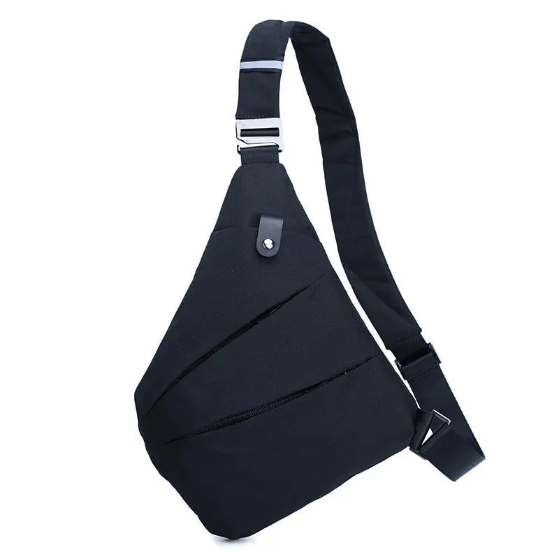 Oxford Waterproof Cloth Men's Chest Bag