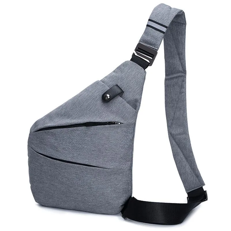 Oxford Waterproof Cloth Men's Chest Bag