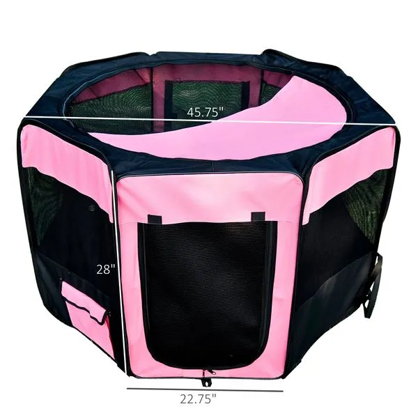Paw Hut Portable Pet Playpen Soft Exercise Puppy Dog Pen