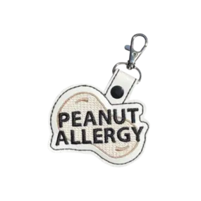 Peanut Allergy Bag Tag