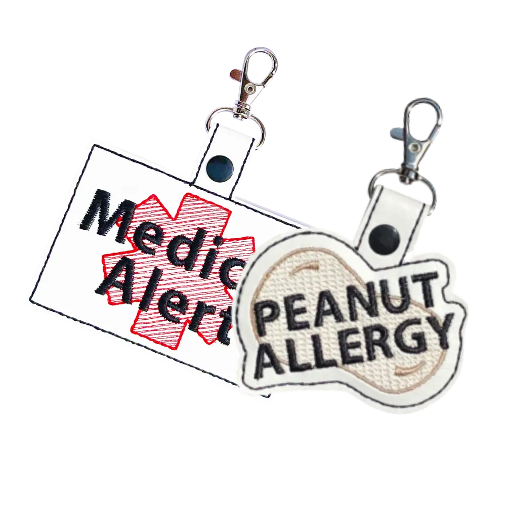 Peanut Allergy Bag Tag