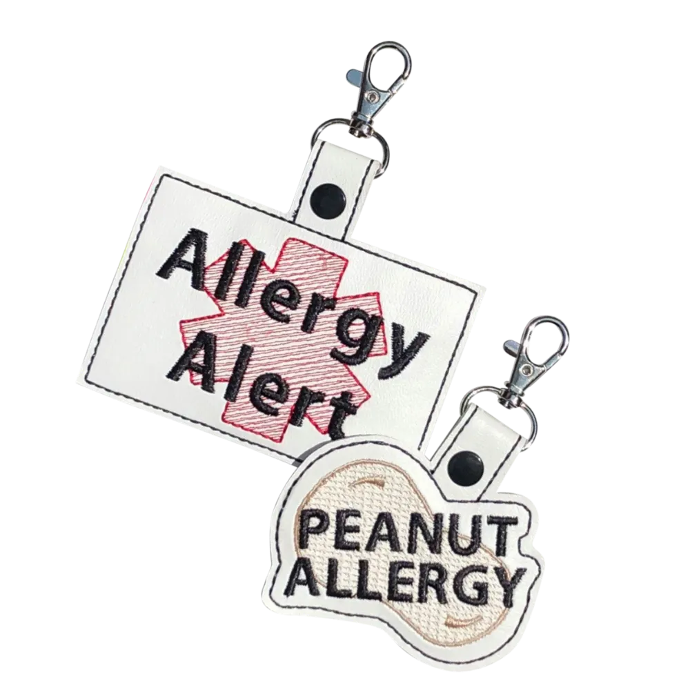 Peanut Allergy Bag Tag