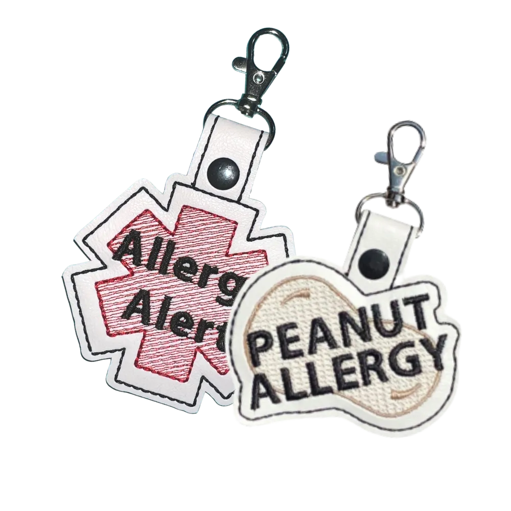 Peanut Allergy Bag Tag