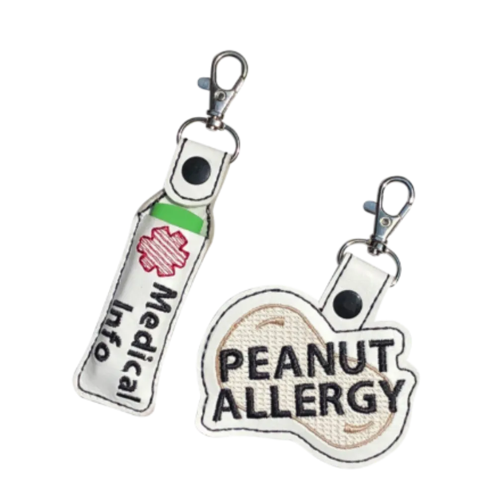Peanut Allergy Bag Tag