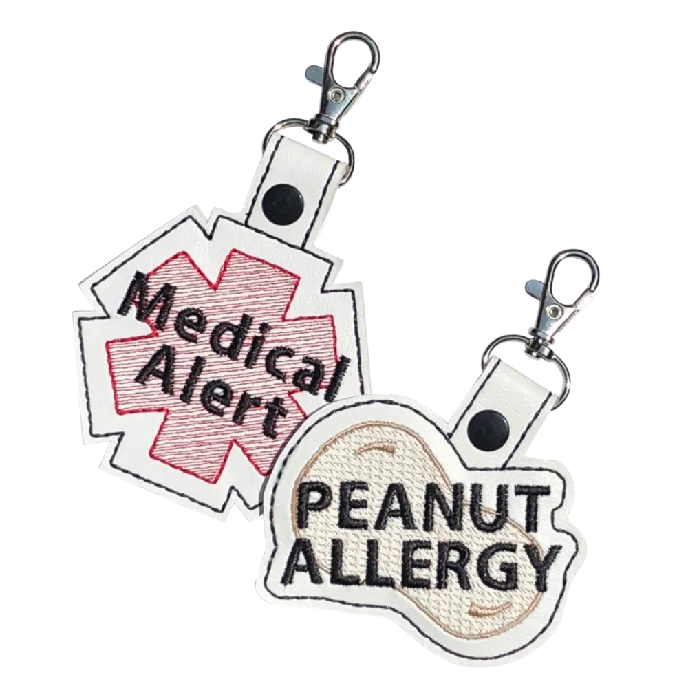Peanut Allergy Bag Tag