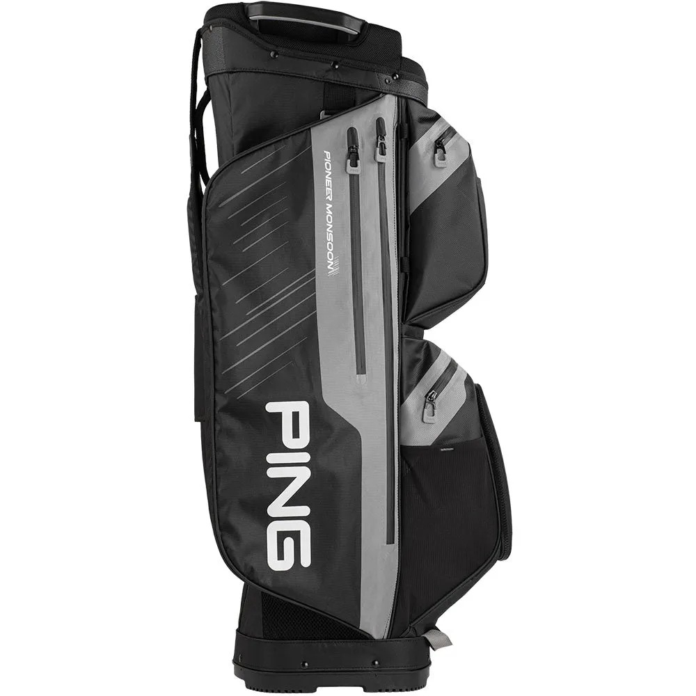 Ping Pioneer Monsoon 231 Waterproof Cart Bag - Yellow/Black