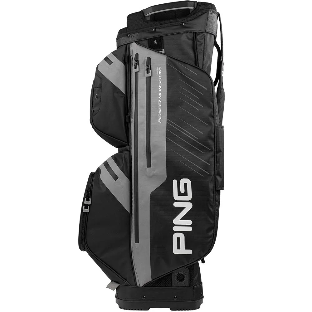 Ping Pioneer Monsoon 231 Waterproof Cart Bag - Yellow/Black