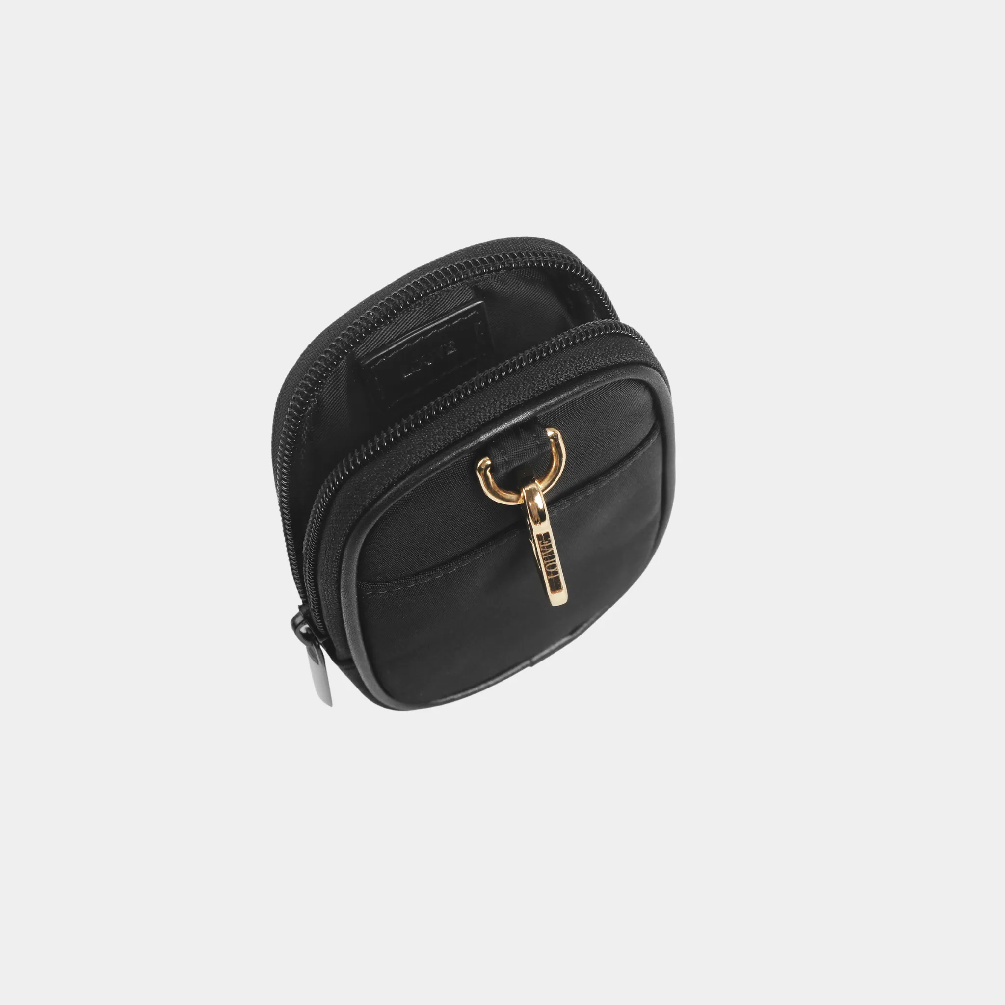 Recycled Nylon Mini Bag | Black