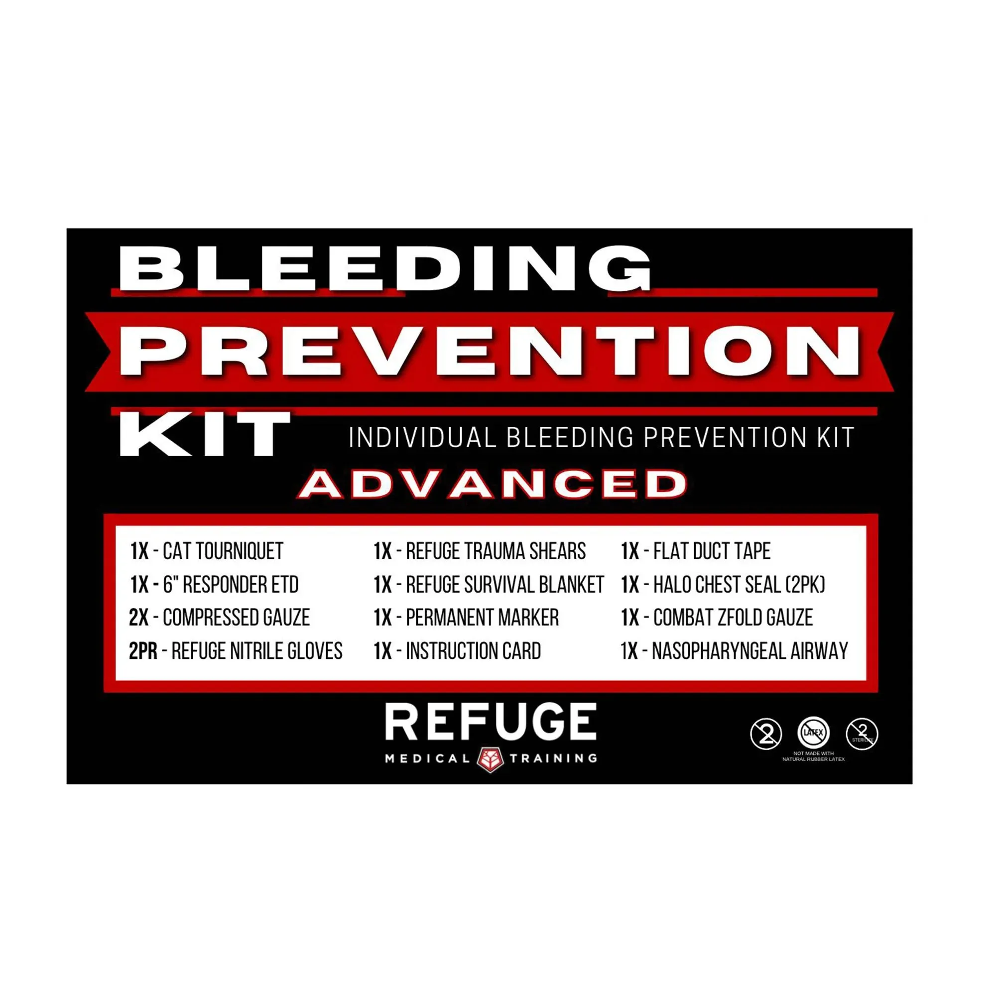 Refuge Medical Basic Prevention Kit - BPK