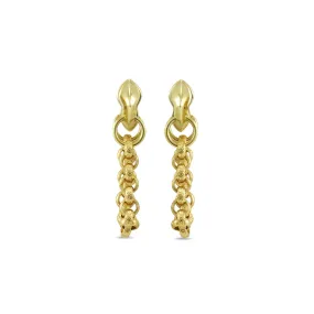 Reign Earring Short - 18K Gold Vermeil