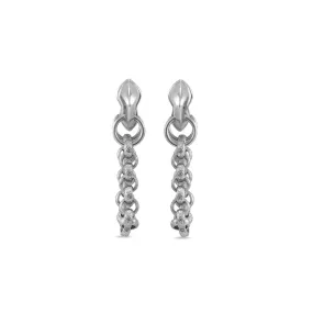 Reign Earring Short - Sterling Silver