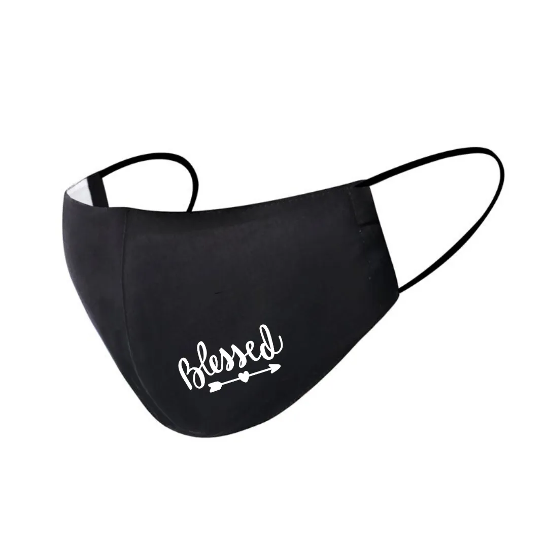 Reusable Face Mask with Iron On Sticker & Filter Pocket - Thailand