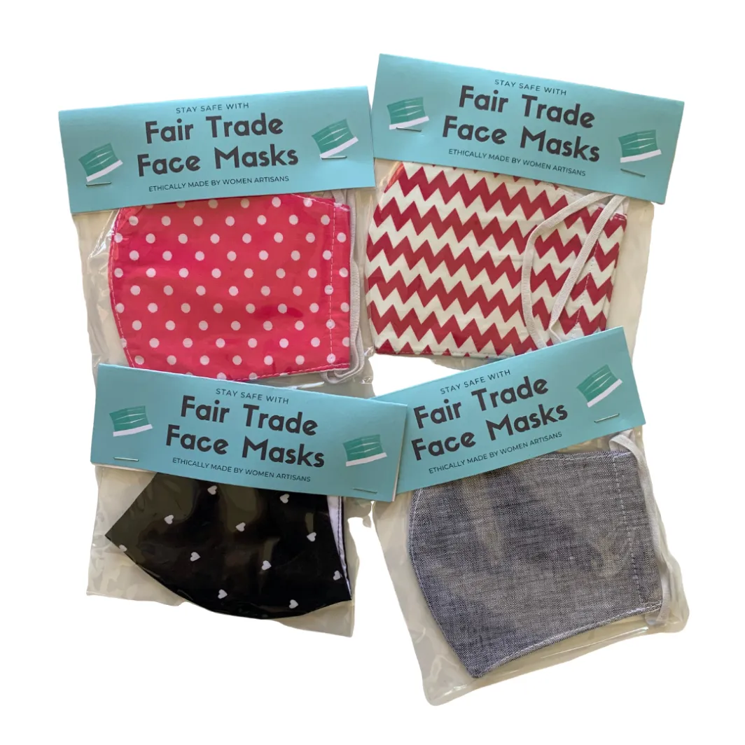 Reusable Face Mask with Iron On Sticker & Filter Pocket - Thailand