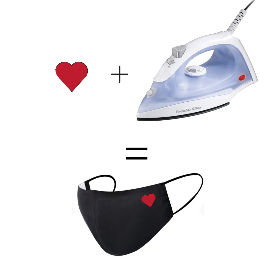 Reusable Face Mask with Iron On Sticker & Filter Pocket - Thailand
