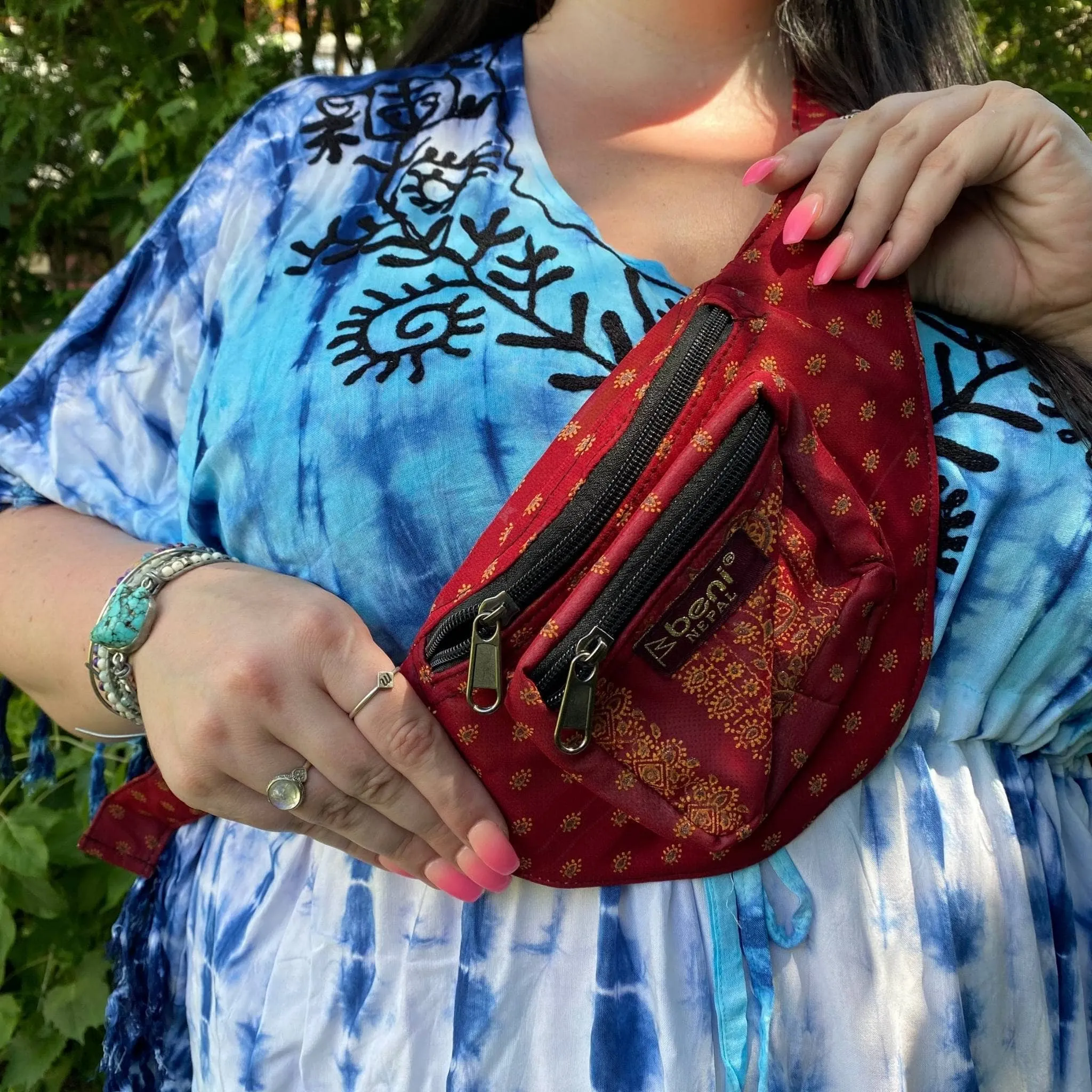 Sari Silk Fanny Pack