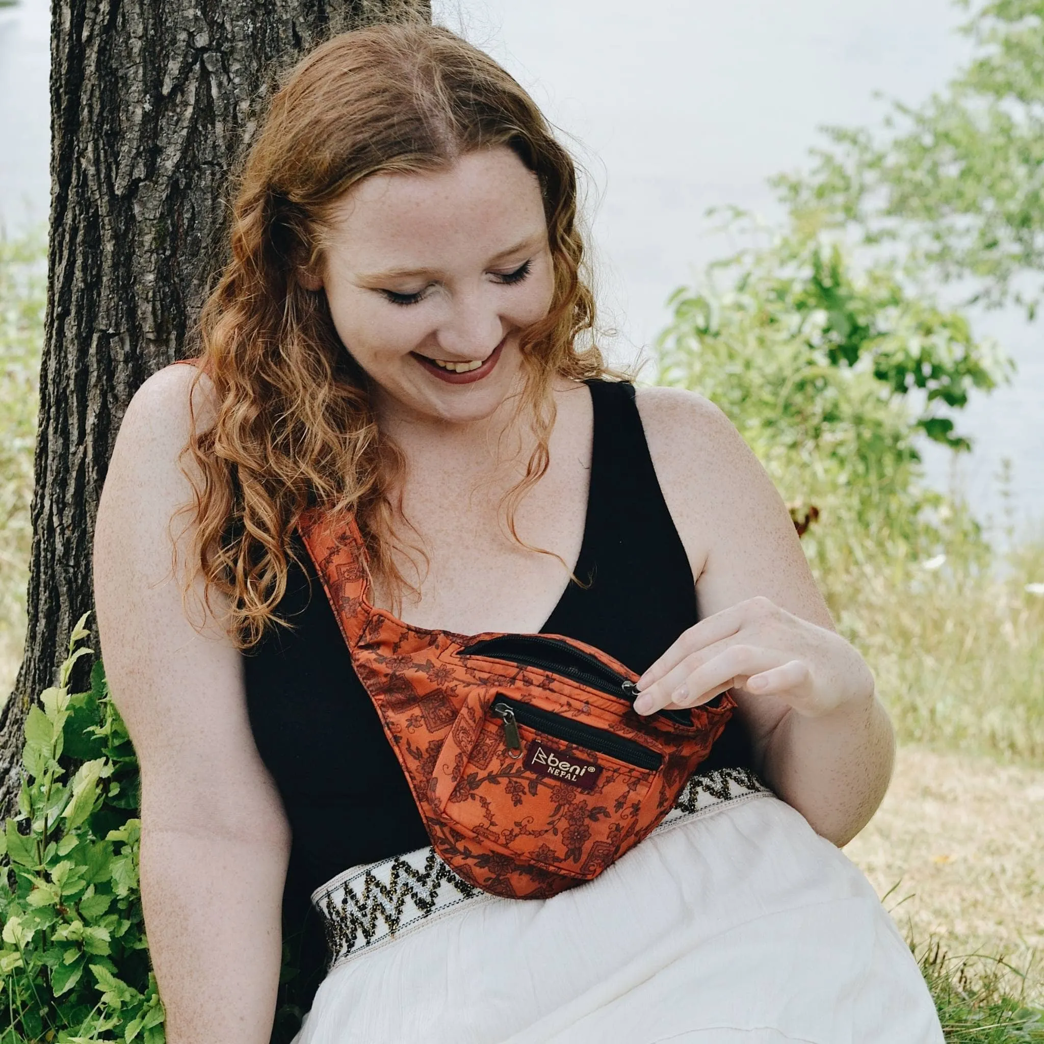 Sari Silk Fanny Pack