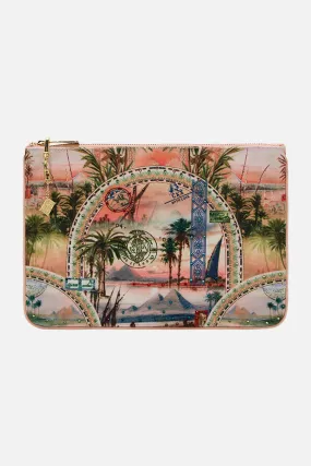 SMALL CANVAS CLUTCH MILLAS GOT MAIL