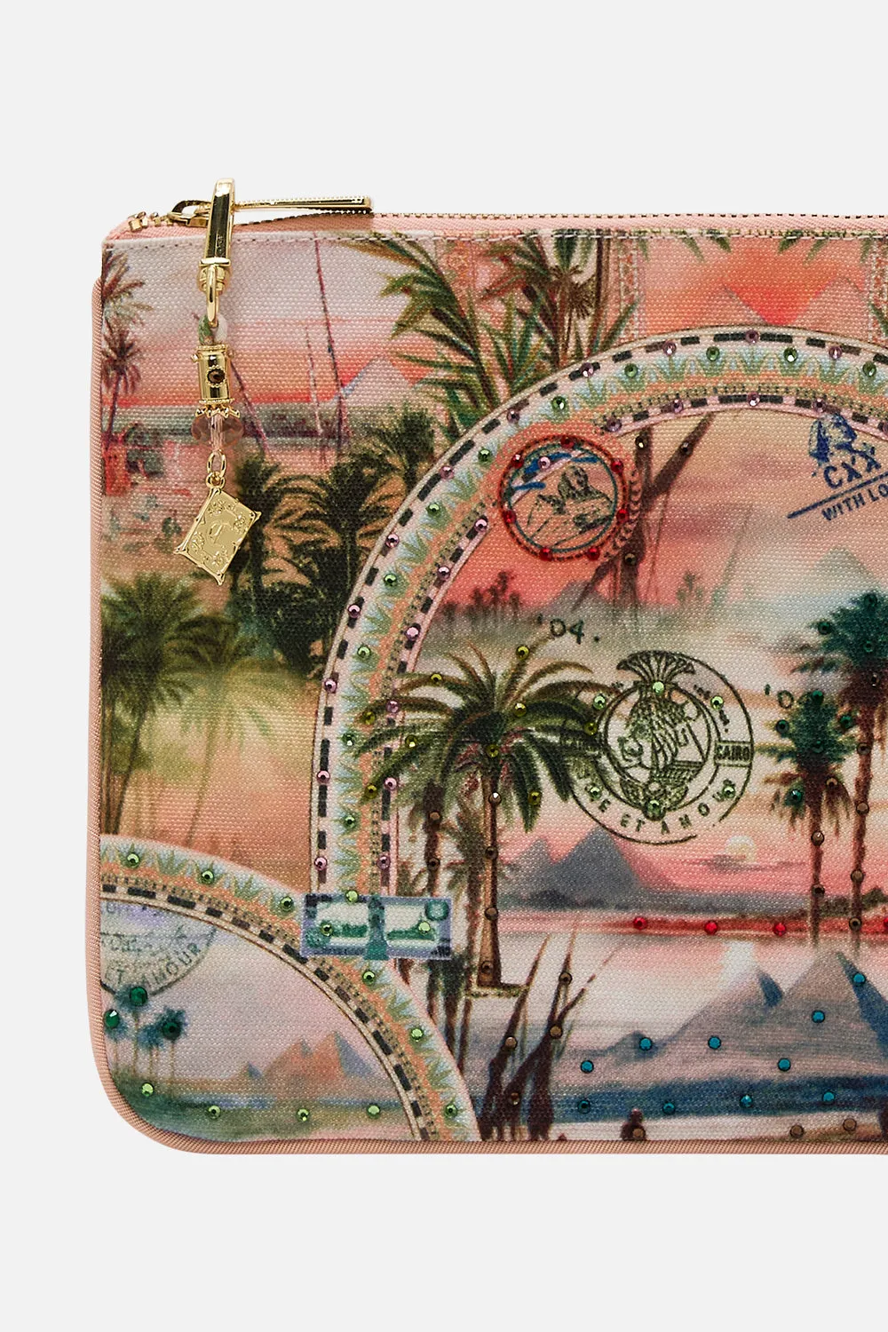 SMALL CANVAS CLUTCH MILLAS GOT MAIL