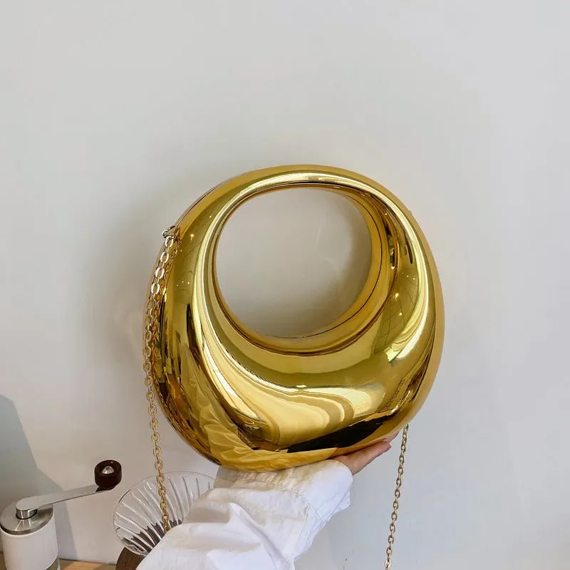 The Girls Night Out Gold Handbag
