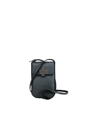 Tory Burch Britten Crossbody Phone In Black 151007