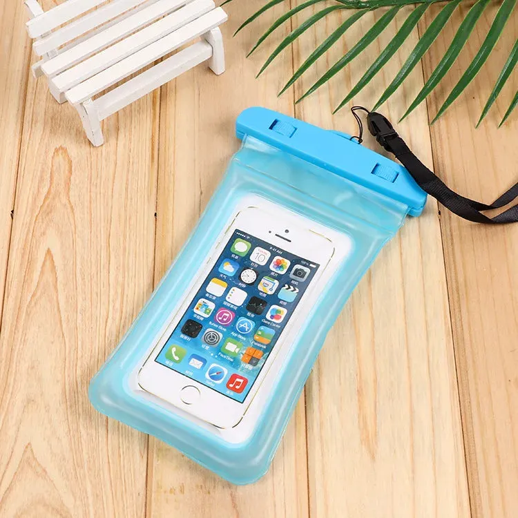 Universal Waterproof Phone Case Swimming Bag Floating Cellphone Cover for iPhone 11-15 Pro Max