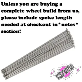 USA Brand silver spokes Pack of 36
