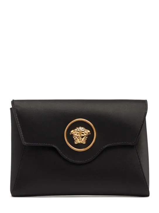 Versace   Mini La Medusa satin clutch 