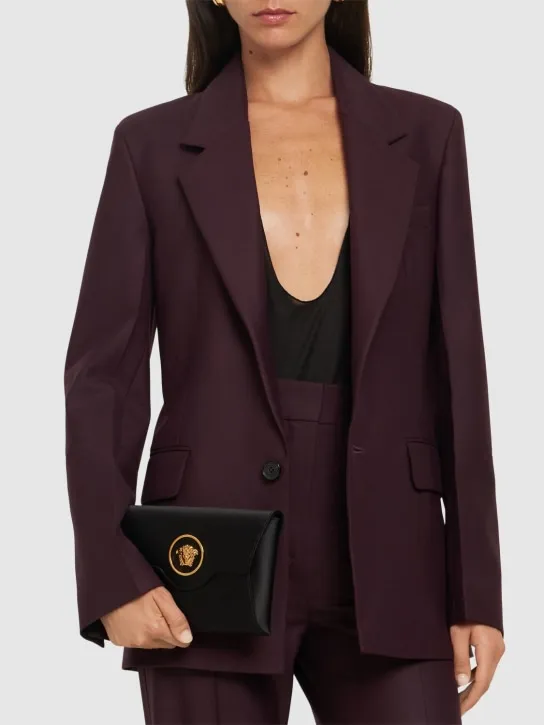 Versace   Mini La Medusa satin clutch 