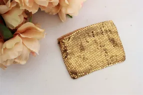 Vintage 1930s Gold Mesh Clutch or Larger Coin Purse