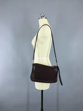 Vintage 1970s Coach Cross Body Wristlet Bag