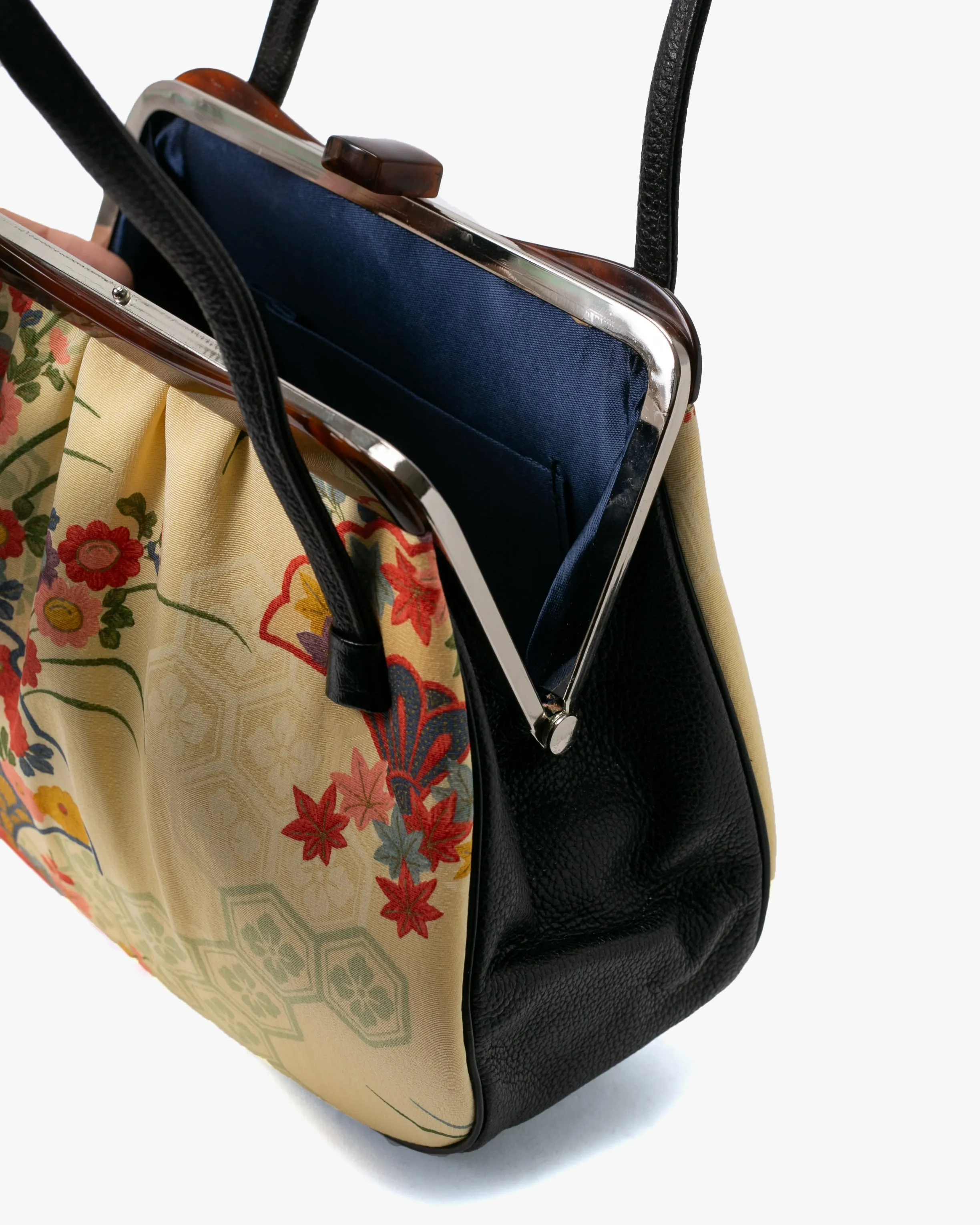 Vintage Bag, Purse, Kiku and Ougi with Kikkou Hanabishi
