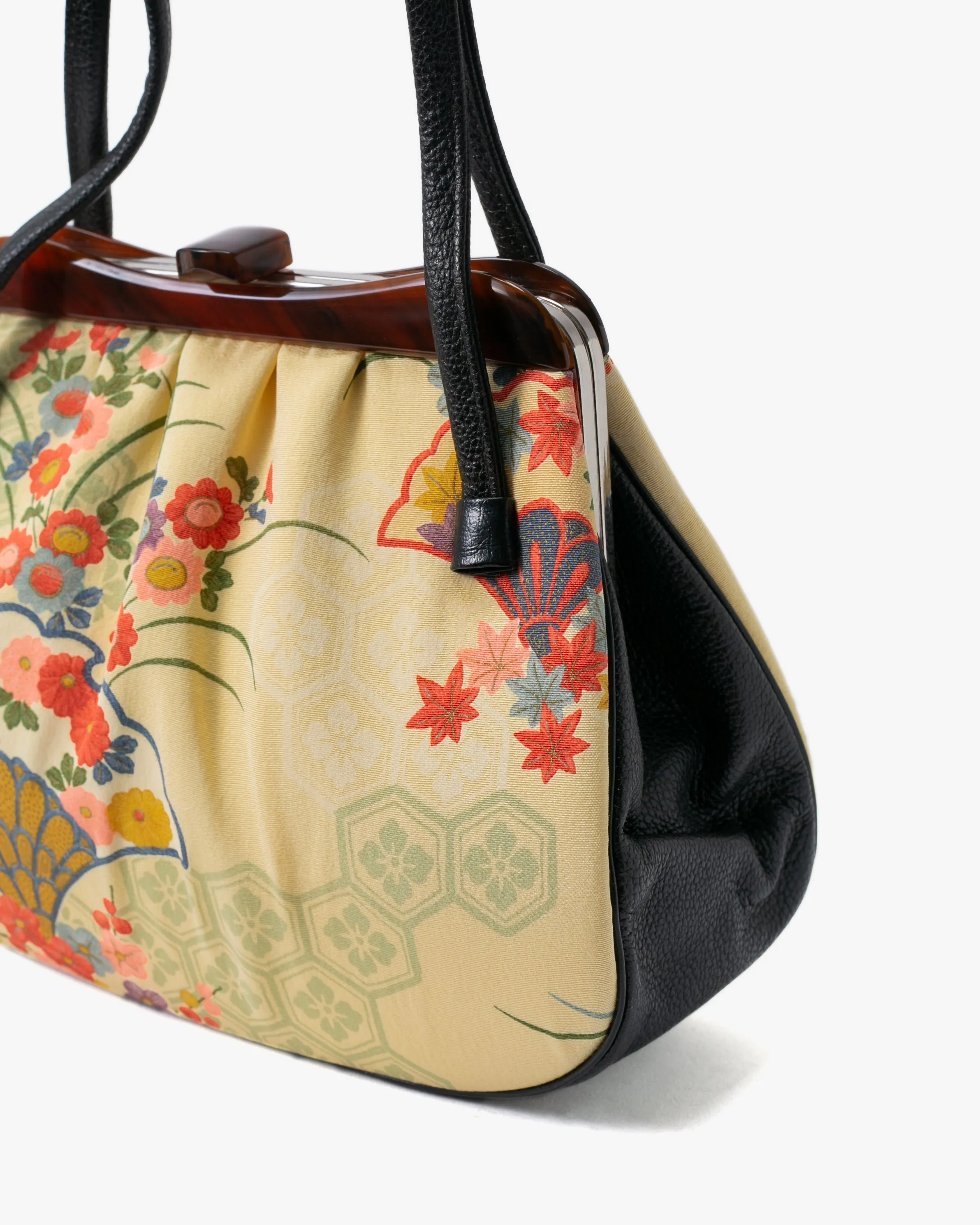 Vintage Bag, Purse, Kiku and Ougi with Kikkou Hanabishi
