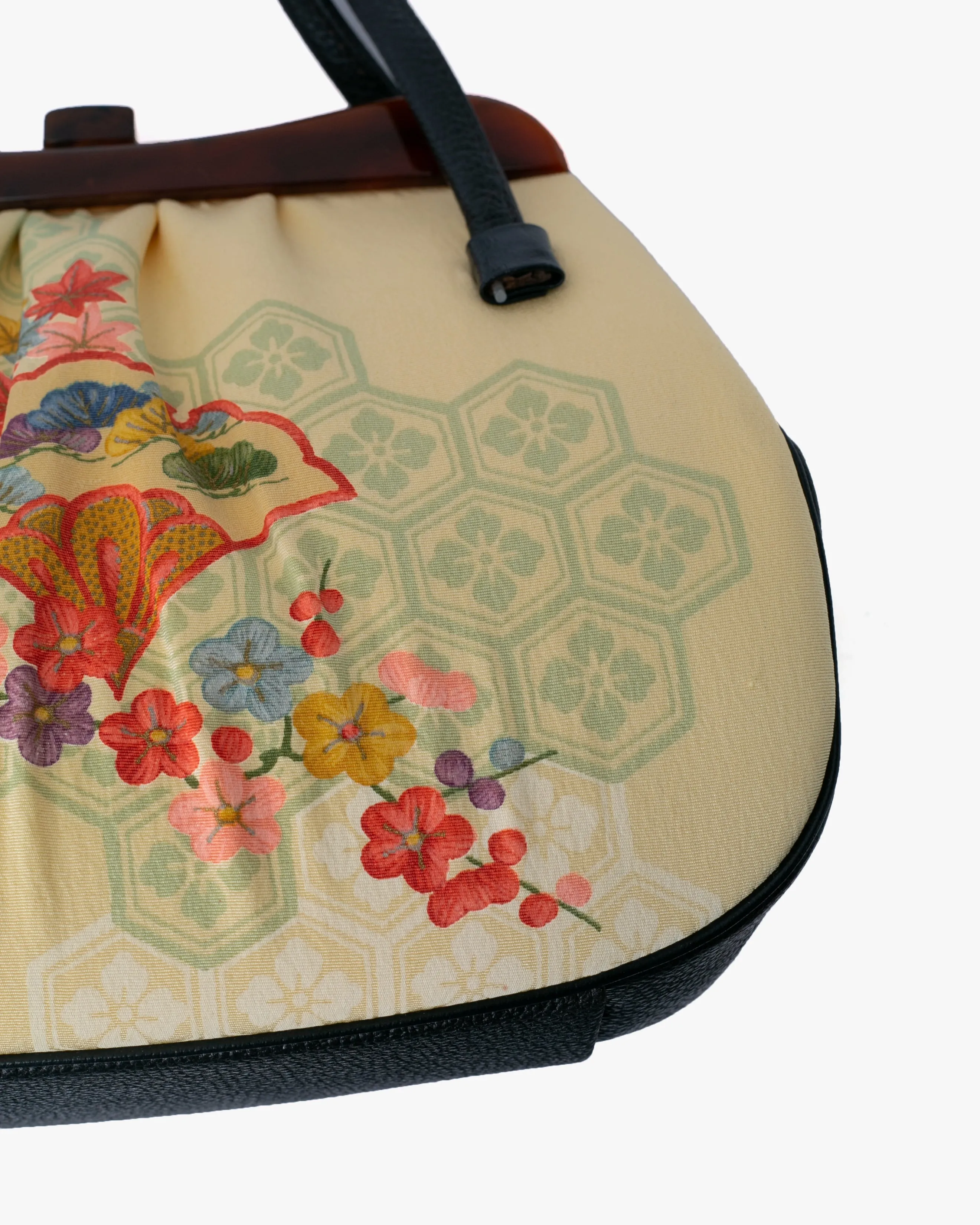 Vintage Bag, Purse, Kiku and Ougi with Kikkou Hanabishi