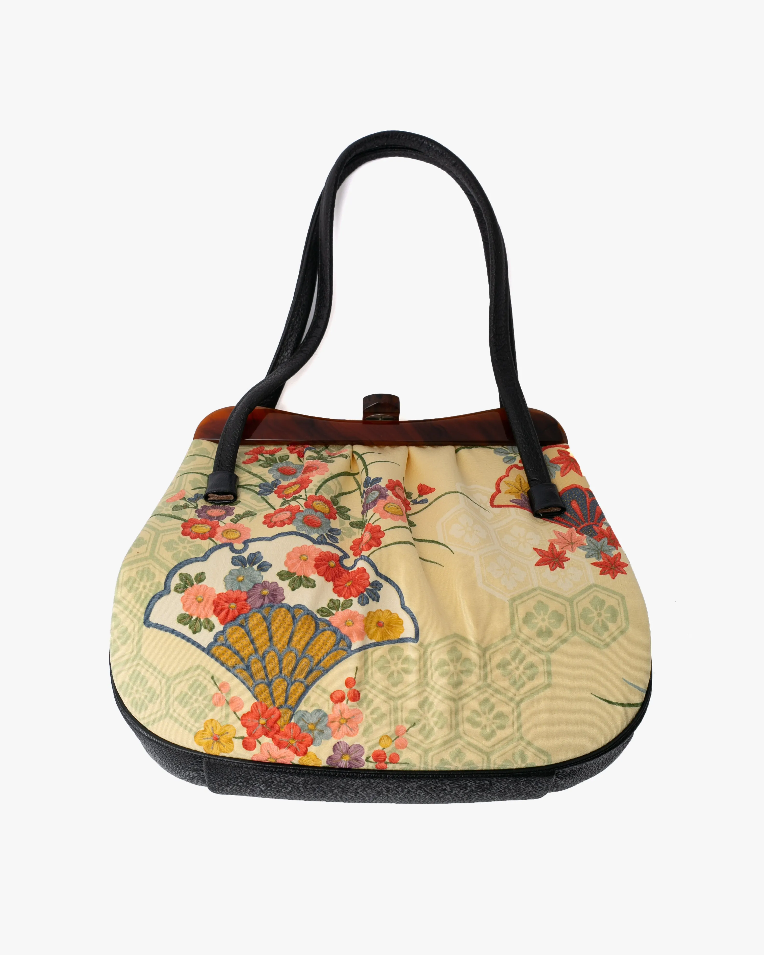 Vintage Bag, Purse, Kiku and Ougi with Kikkou Hanabishi