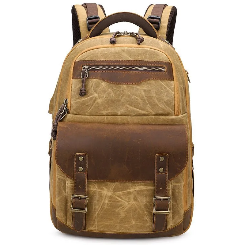 Vintage Camera Backpack Waterproof