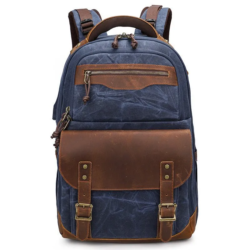 Vintage Camera Backpack Waterproof