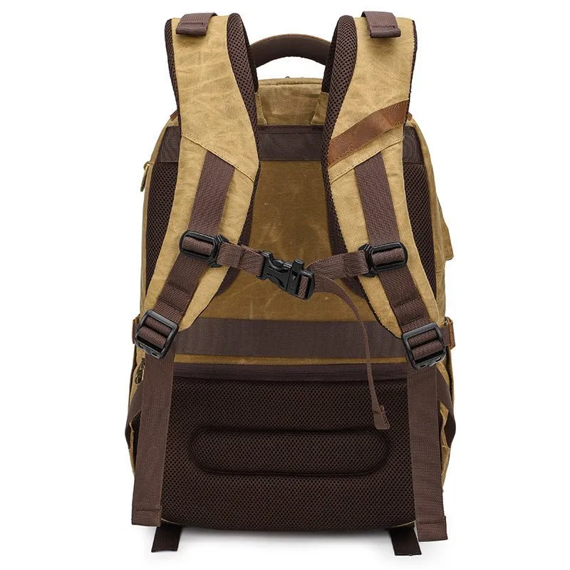 Vintage Camera Backpack Waterproof
