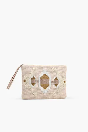 Wild Nights Embellished Top Zip Clutch