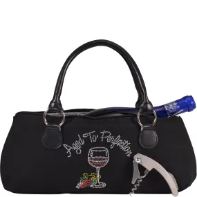 Wine Clutch Bling Design