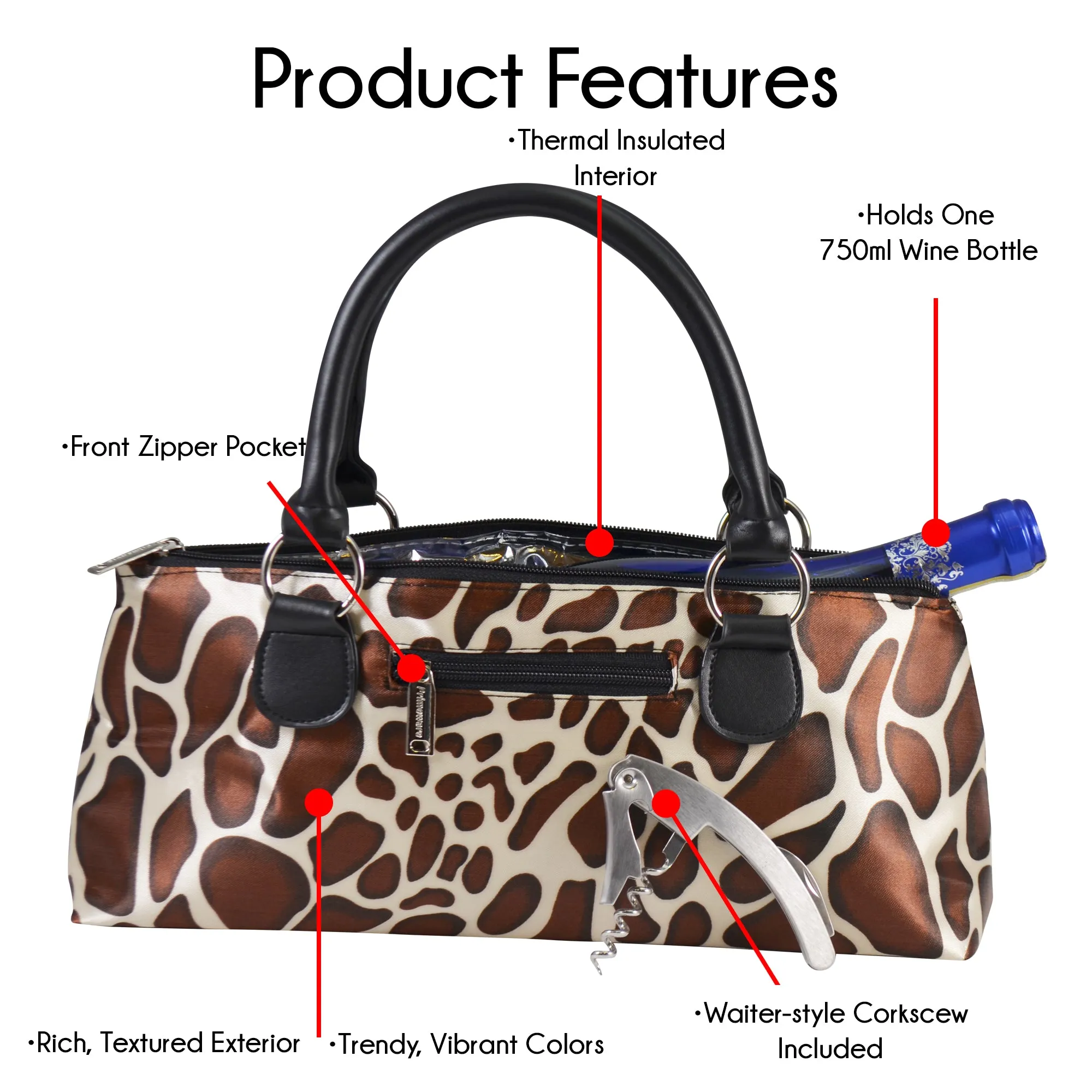 Wine Clutch Safari Design
