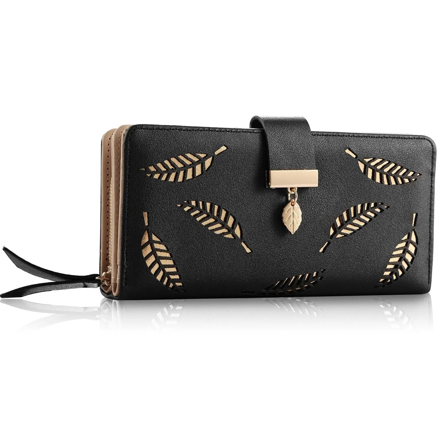 Women Wallet PU Leather Lady Long Purse