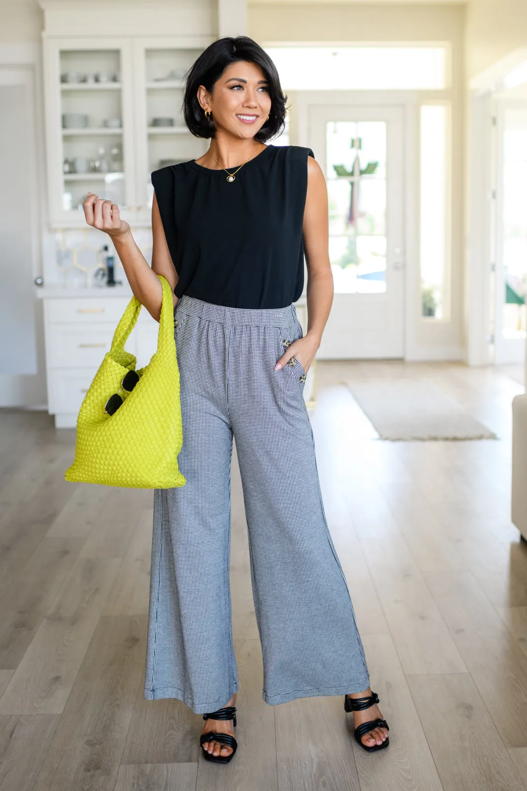 Woven and Worn Tote and Clutch in Citron - 11/25