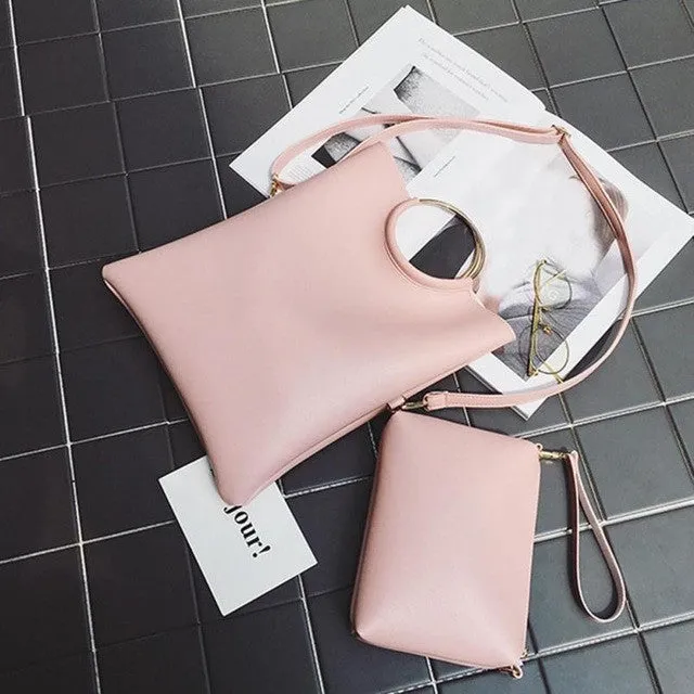 Xiniu women bag set leather Women mini small bag women messenger bag small clutches Leather Handbag #6M