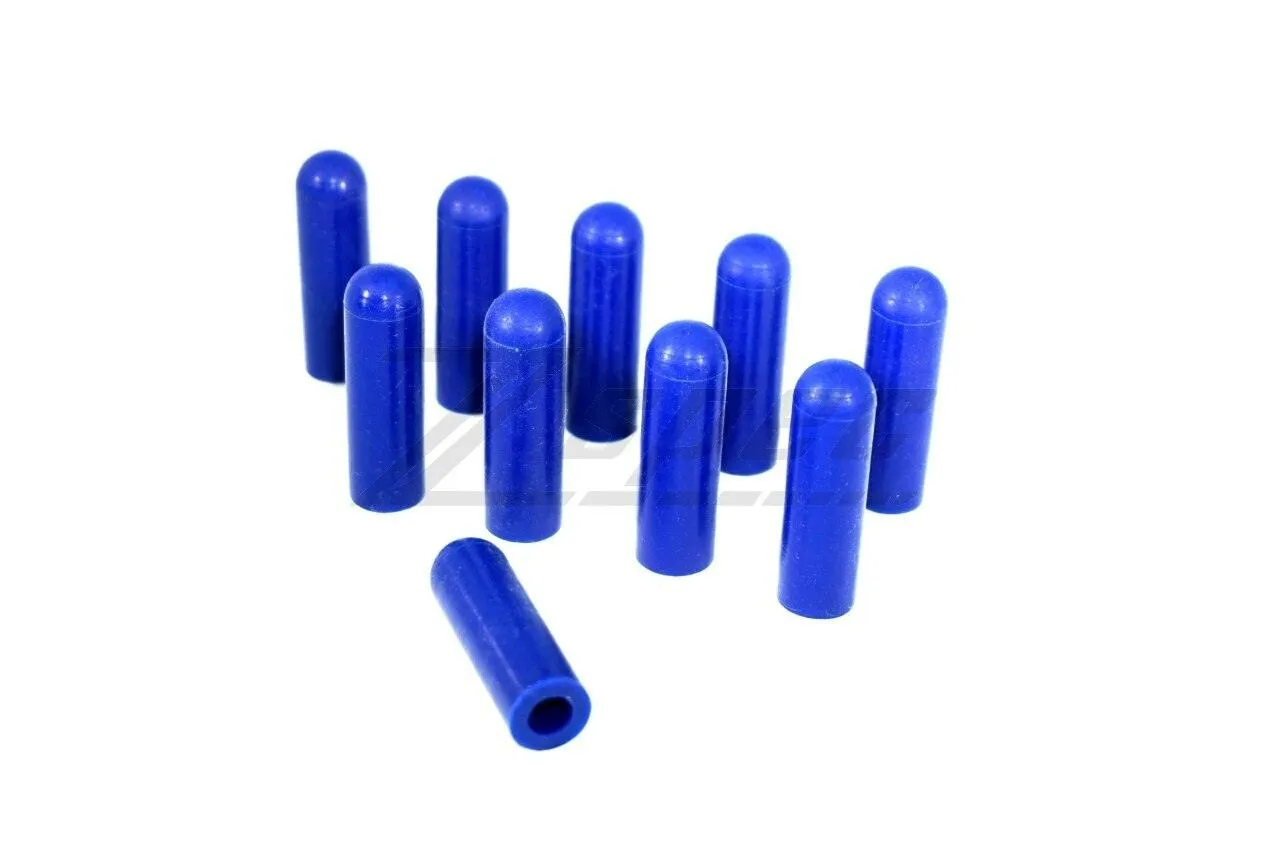 ZSPEC T-Bolt Clamp Dress Up Sleeves/Caps, Silicone-Rubber, 10-Pack