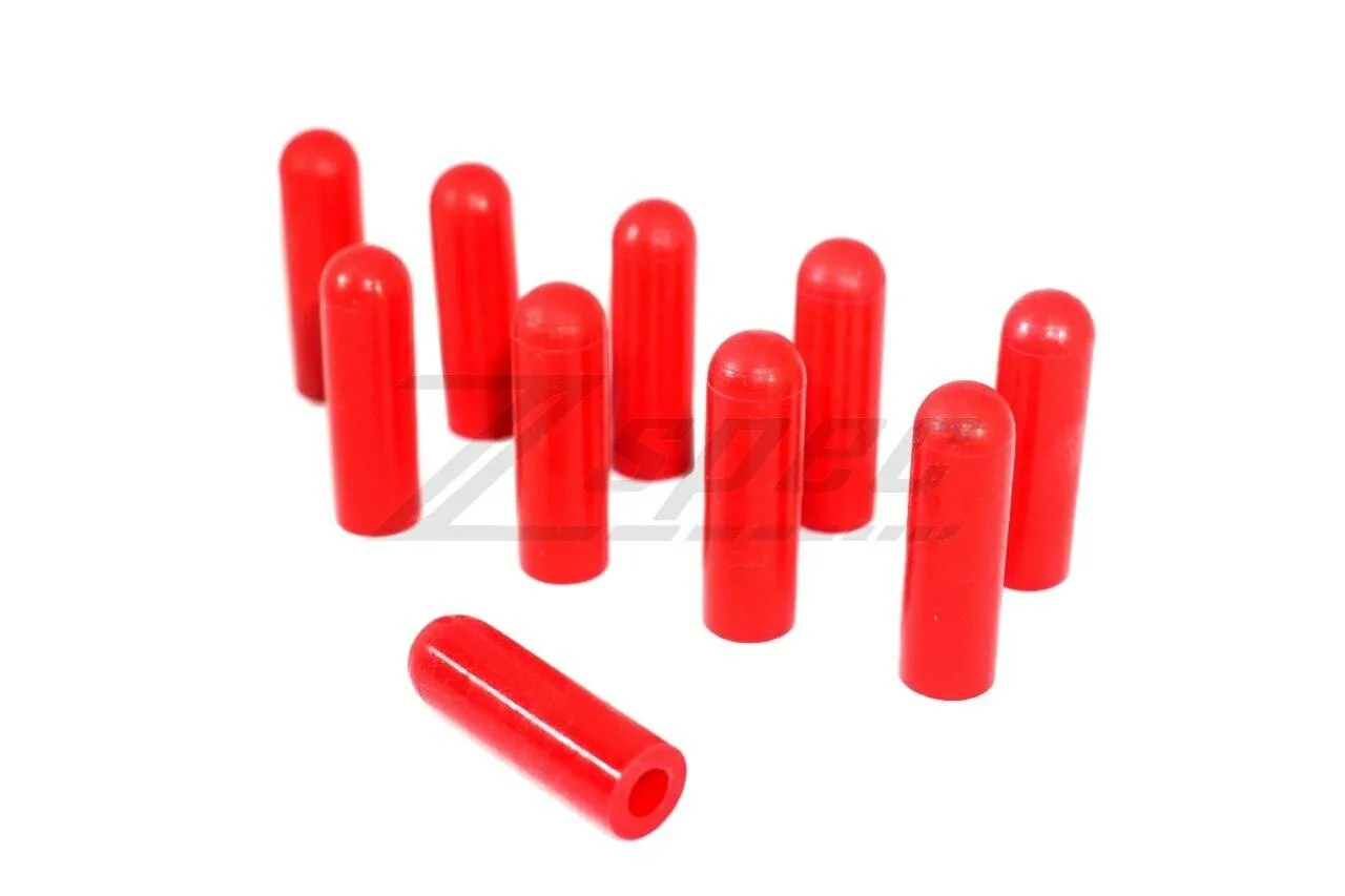 ZSPEC T-Bolt Clamp Dress Up Sleeves/Caps, Silicone-Rubber, 10-Pack