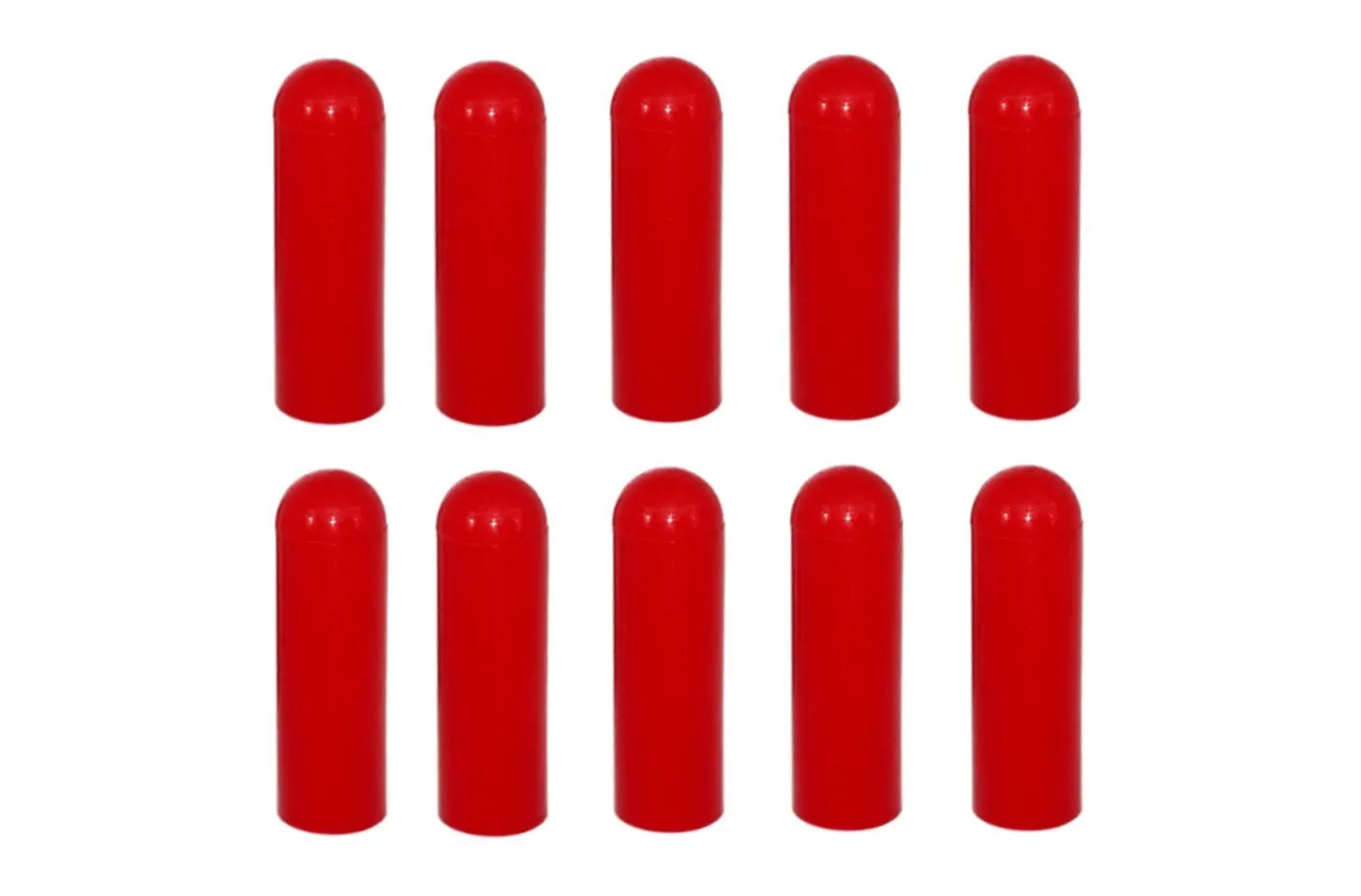 ZSPEC T-Bolt Clamp Dress Up Sleeves/Caps, Silicone-Rubber, 10-Pack