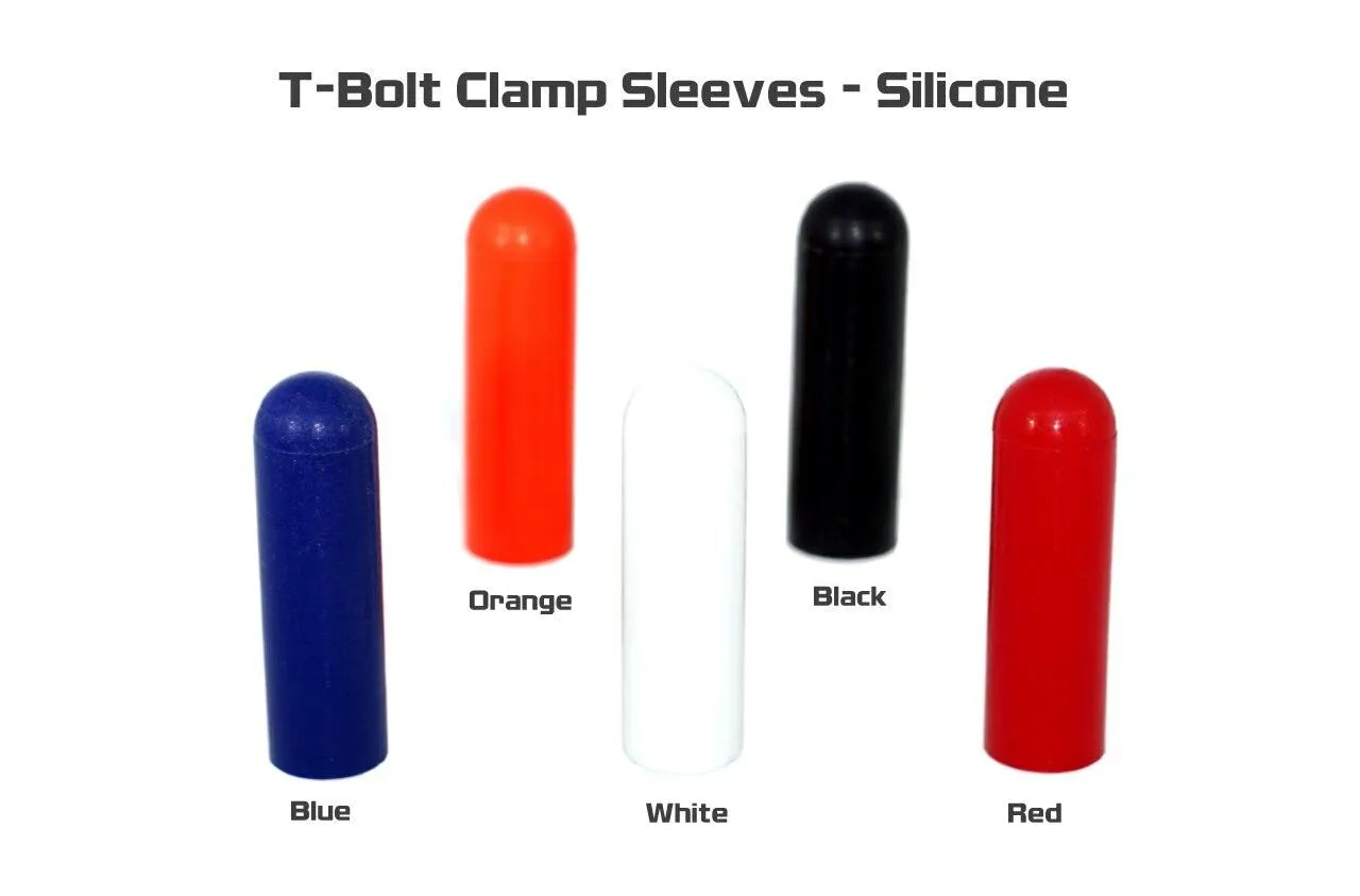ZSPEC T-Bolt Clamp Dress Up Sleeves/Caps, Silicone-Rubber, 10-Pack